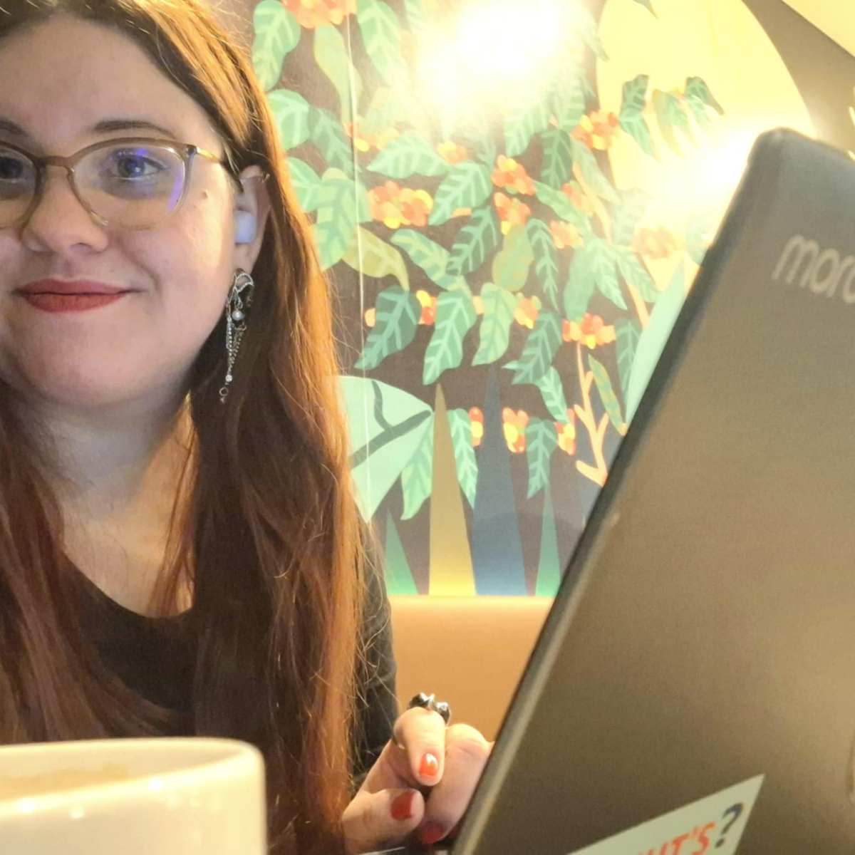 Just a haunted girl scaring her friends – Writing&nbsp;update!