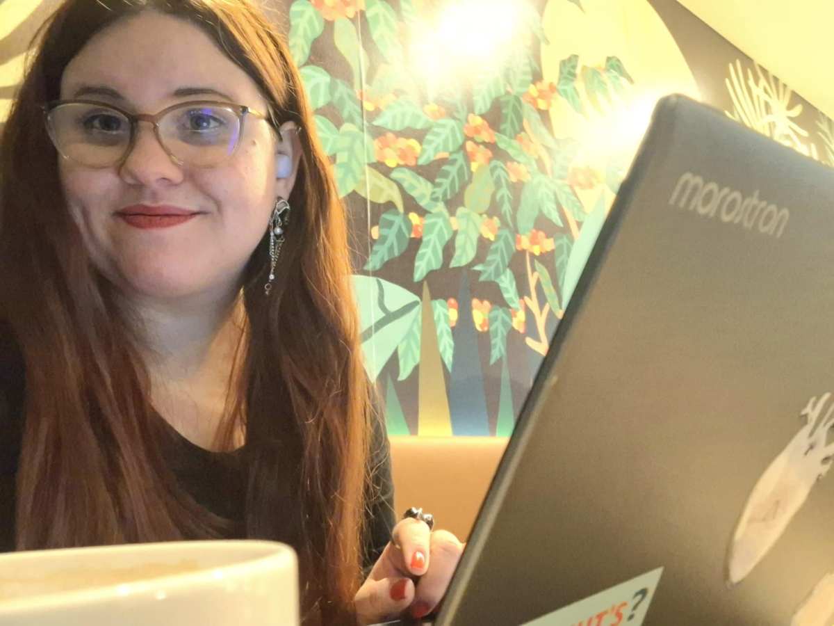 Just a haunted girl scaring her friends – Writing&nbsp;update!